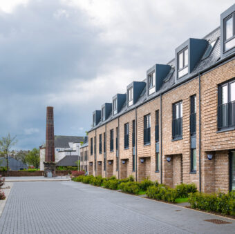 Buff Multi Facing Bricks at Ropeworks
