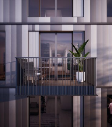 Skyeline in Situ on Building