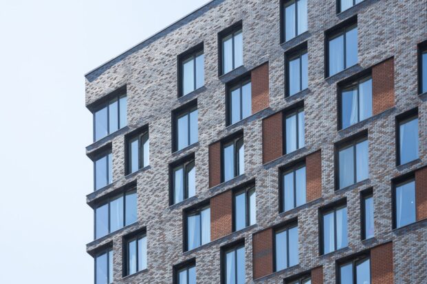Four facing bricks at belgrade plaza
