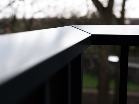 Black Balcony Corner Detail