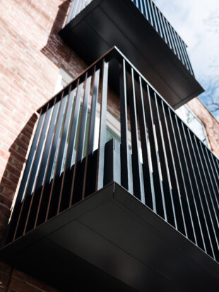Black Skyline Balconies at London Project