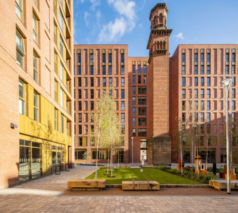 Brick Cladding at Towerworks project in Leeds