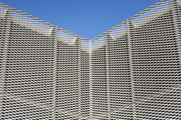 Expanded mesh cladding project