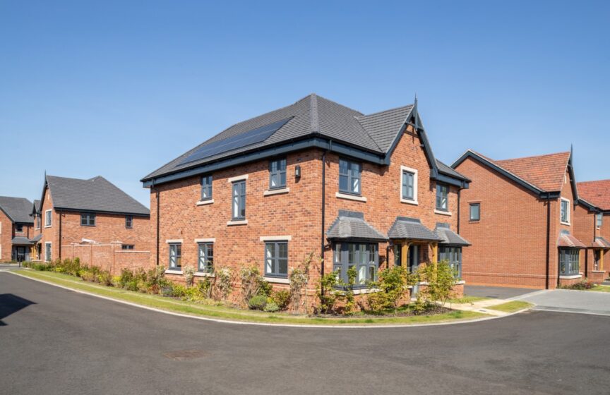 Facing Brick at Hayfield Grove