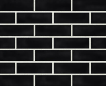 GG Black Glazed 3 x 7